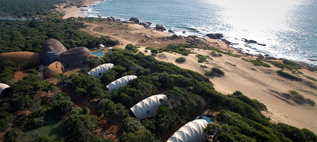 Wild Coast Tented Lounge Exterior